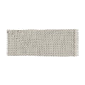 Black-and-ivory keffiyeh-inspired long scarf, product view 1