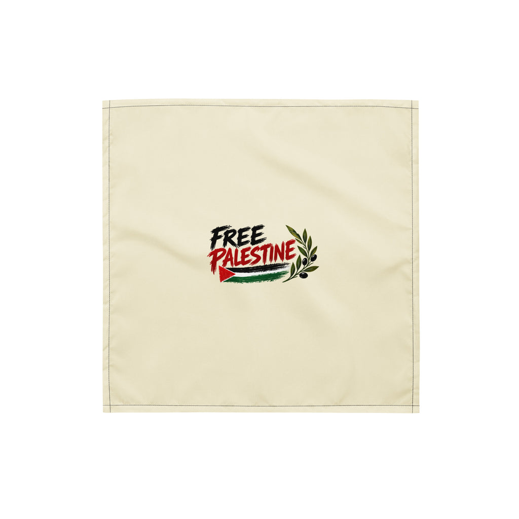 Free Palestine bandana, size S for small pets, front product view
