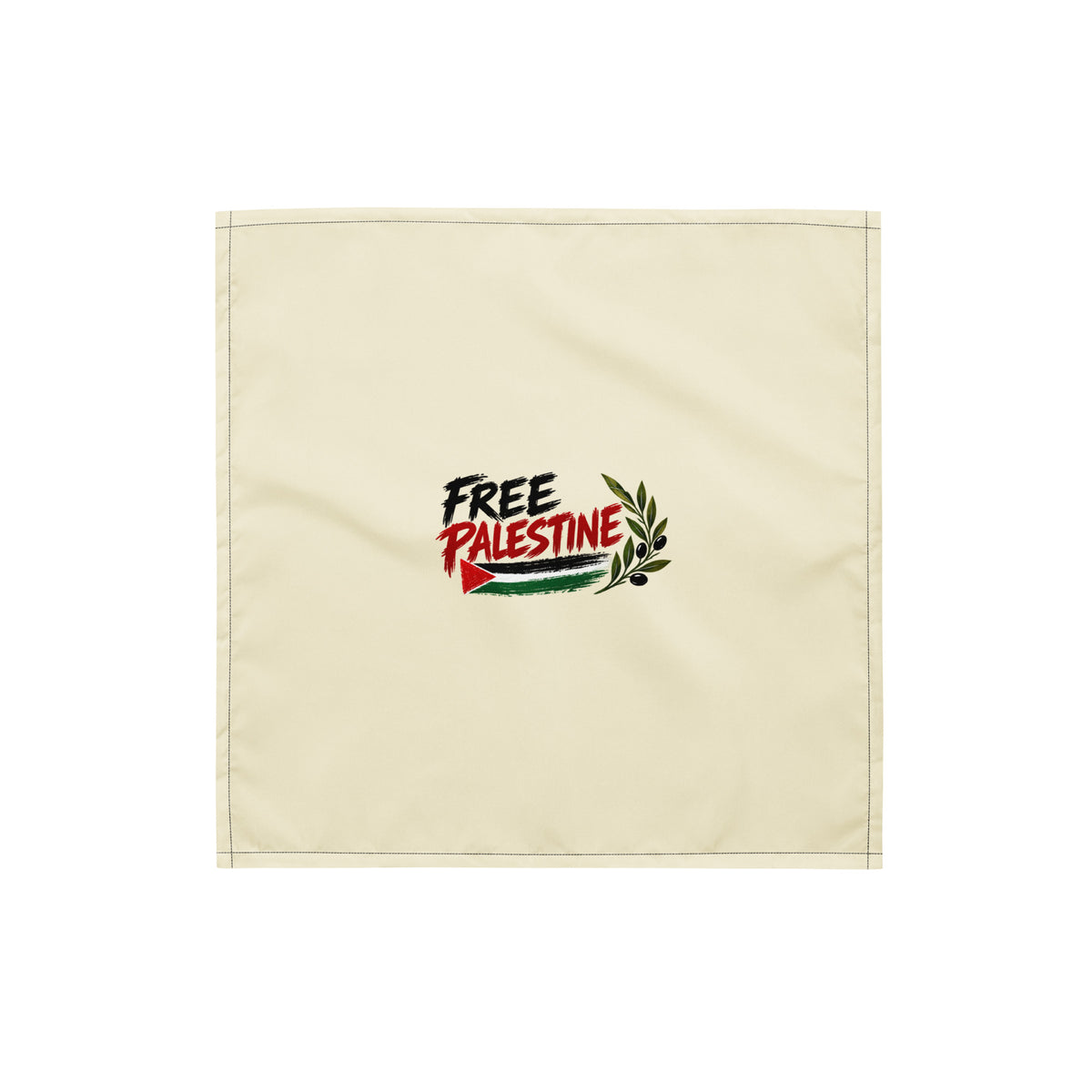 Free Palestine bandana, size S for small pets, front product view