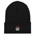 Ceasefire Now Embroidered Beanie — front view